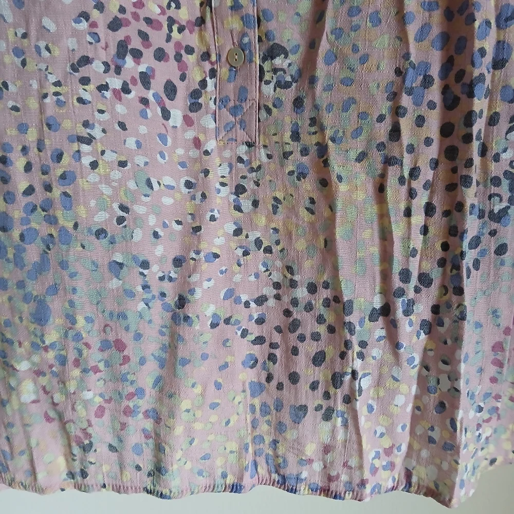 Zac & Rachel Multicolor Blouse Top Size XL - Picture 3 of 13